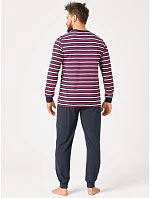Pyžamo Key MNS 365 B26 s dlhými rukávmi, veľkosti M–2XL Pyžamo Key MNS 365 B26 s dlhými rukávmi, veľkosti M–2XL