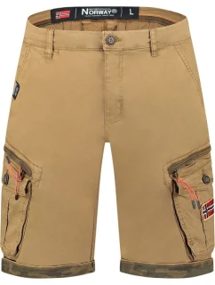 Geografické Nórsko Parento DB 317 M SY1694H/GN-Khaki šortky