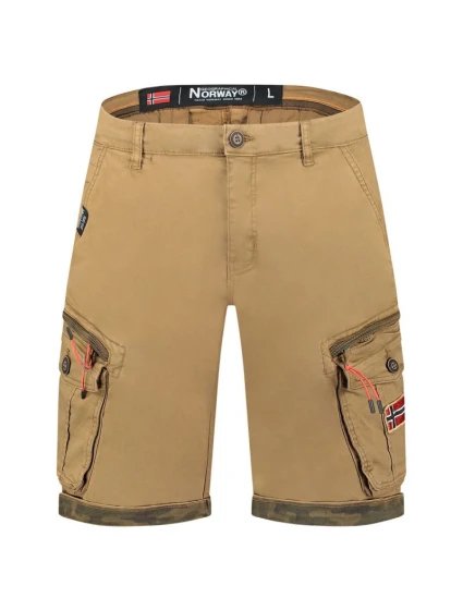 Zeměpisné Norsko Parento DB 317 M SY1694H/GN-Kaki šortky