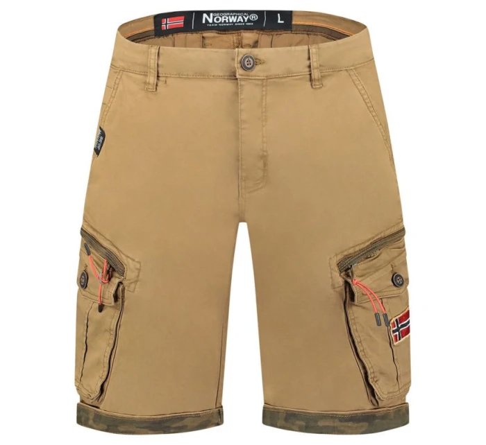 Zeměpisné Norsko Parento DB 317 M SY1694H/GN-Kaki šortky