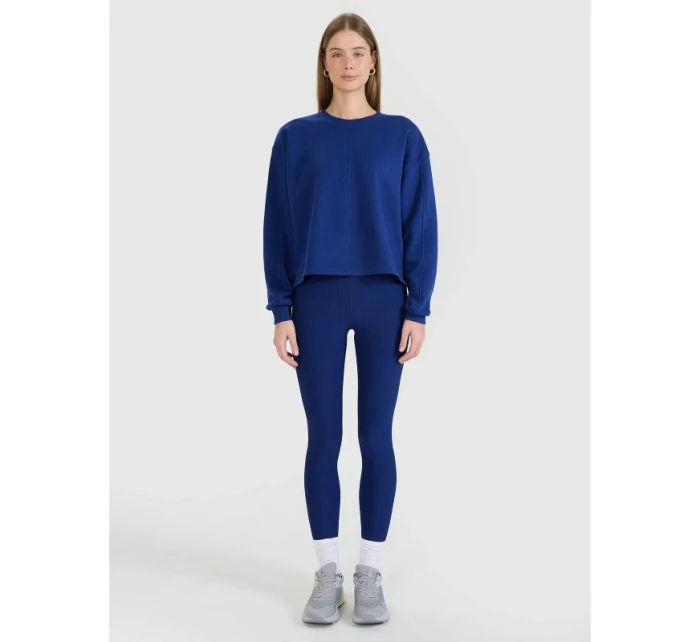 Dámská mikina model 21434887 oversize bez kapuce - 4F