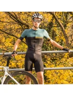 Biemme TERRA tričko čierno-zelené XL