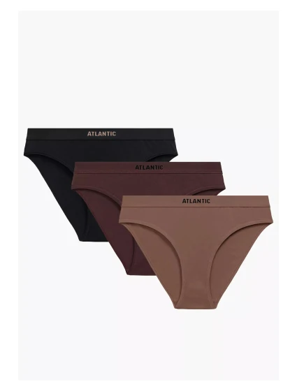 Atlantic 3CLP-012B 3-pack farba:cappuccino/čokoláda/čierna Atlantic 3CLP-012B 3-pack farba:cappuccino/čokoláda/čierna