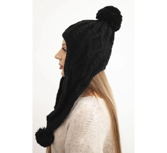 Čepice s rolováním Magda K293 camel