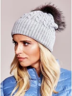 Dámska čiapka AT CZ 173501 šedá