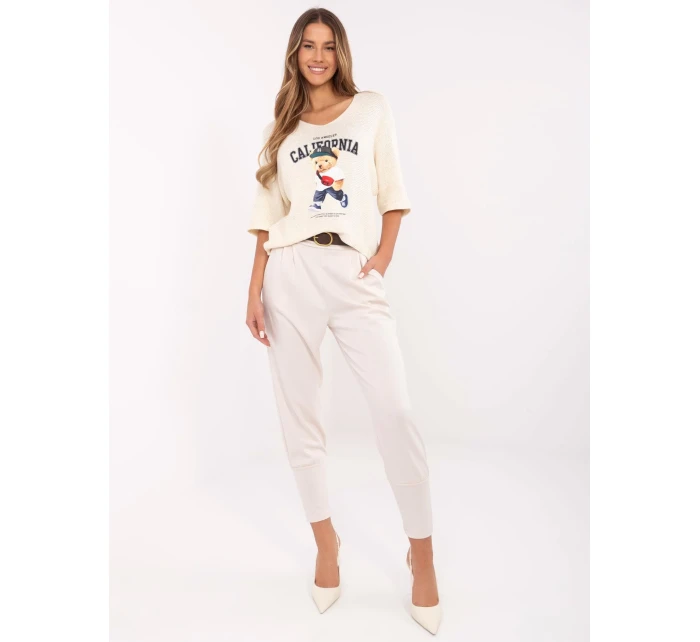 Nohavice DHJ SP 20316.16 light beige Nohavice DHJ SP 20316.16 light beige