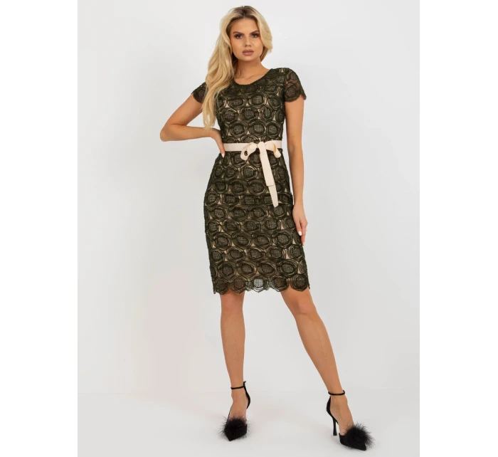 Sukienka LK SK model 21110896 khaki - FPrice