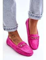 Dámske klasické semišové mokasíny ružové Corinell Dámske klasické semišové mokasíny ružové Corinell