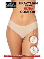 Dámské kalhotky brazilky  Ultra Comfort béžové  model 22145667 - Gatta