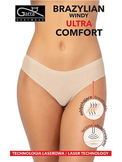 Dámské kalhotky brazilky  Ultra Comfort béžové  model 22145667 - Gatta
