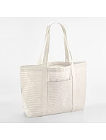 W 255 Nákupní taška pruhovaná z bio bavlny model 22432864 red stripe - Westford Mill W 255 Nákupní taška pruhovaná z bio bavlny model 22432864 red stripe - Westford Mill