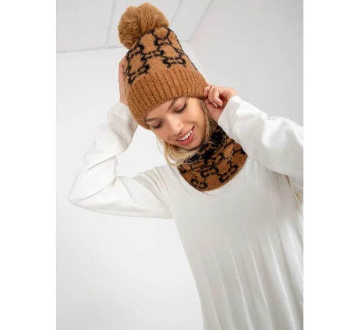 Dámska čiapka AT CZ CM 319 hnedá