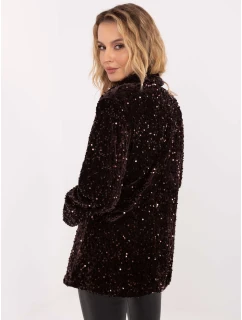 MI MA bunda 24656.01 tmavohnedá