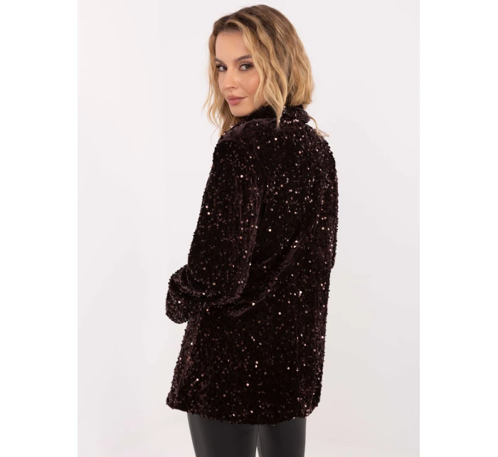 MI MA bunda 24656.01 tmavohnedá