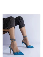 Dámské lodičky na podpatku Světle modrá  Shoes model 21778833 - Inello