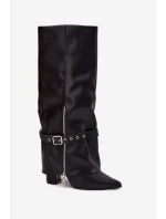 Topánky na podpätku model 217209 Krok vo veľkom štýle