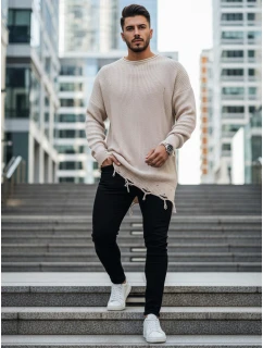 Pánský béžový svetr Dstreet model 21966884 - FashionStreet