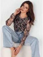 Dámská halenka hnědá a černá Dstreet model 21972918 - FashionStreet