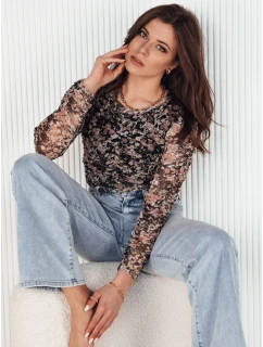 Dámská halenka hnědá a černá Dstreet model 21972918 - FashionStreet