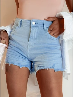 Dámske svetlomodré šortky SUNYLOOK FashionStreet SY0357