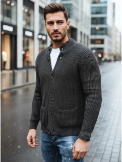 Pánský tmavě šedý svetr Dstreet model 21994134 - FashionStreet