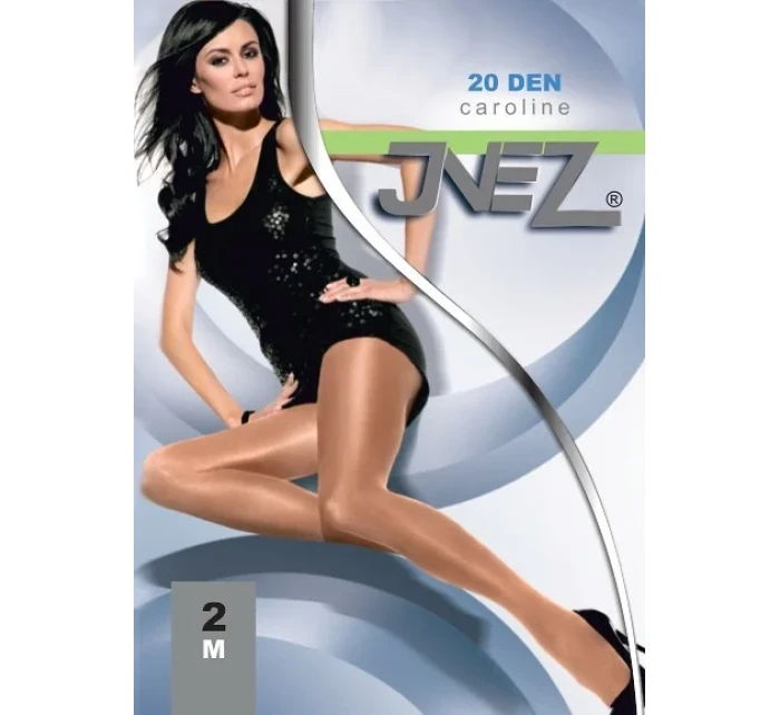 Dámske pančuchové nohavice Inez Caroline Elastil 20 den 2-M