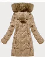Béžová zimná bunda S'west s odnímateľnou kapucňou (R8199-46)