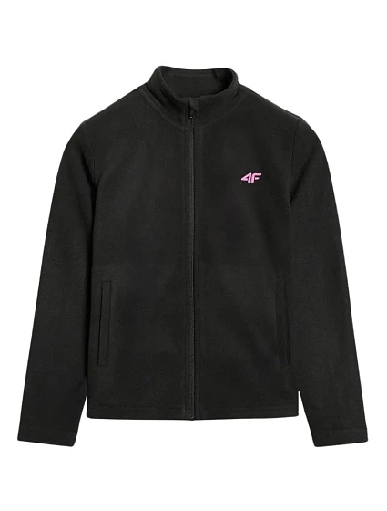 Dívčí fleece tmavě černý JWAW25TFLE 20S model 21394952 - 4F Dívčí fleece tmavě černý JWAW25TFLE 20S model 21394952 - 4F