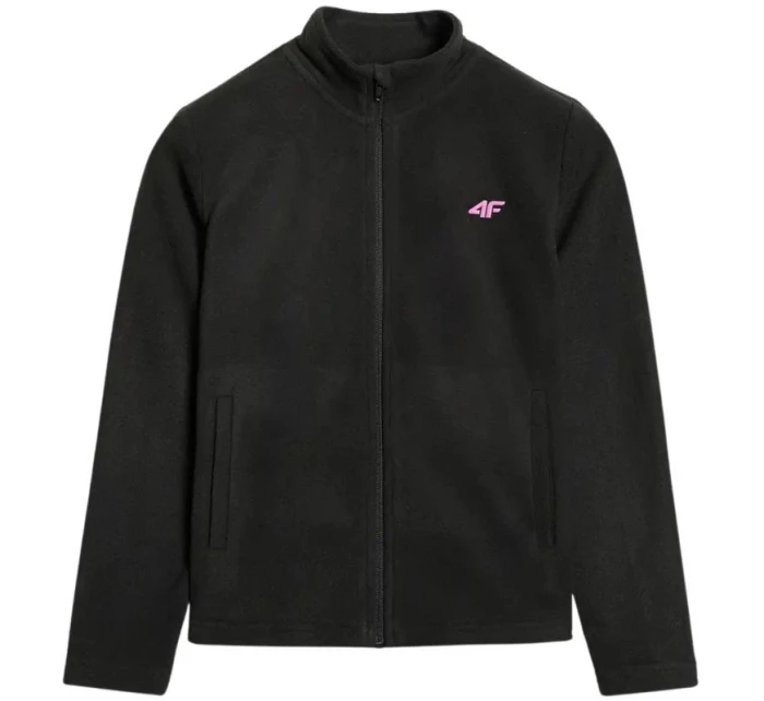 Dívčí fleece tmavě černý JWAW25TFLE 20S model 21394952 - 4F Dívčí fleece tmavě černý JWAW25TFLE 20S model 21394952 - 4F