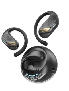 Bezdrátová sluchátka  s otevřenou BT černá model 21863478