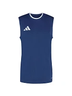 Pánske tričko adidas Entrada 26 Sleeveless Jersey navy blue KB3930