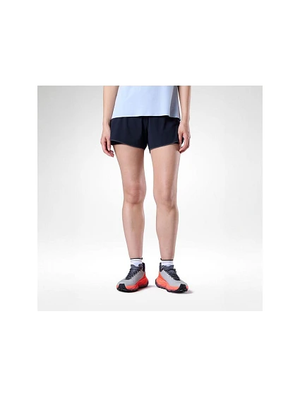 Dámske šortky ROSSIGNOL W Sapa 2In1 Short 5' čierne Dámske šortky ROSSIGNOL W Sapa 2In1 Short 5' čierne