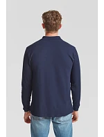 Premium Polo LSL Piqué polo s dlouhým rukávem model 22456839 deep navy - Fruit of the Loom