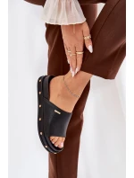 Dámské Sandály Na Platformě S Big Star Černé model 21690741 - Big Star Shoes Dámské Sandály Na Platformě S Big Star Černé model 21690741 - Big Star Shoes