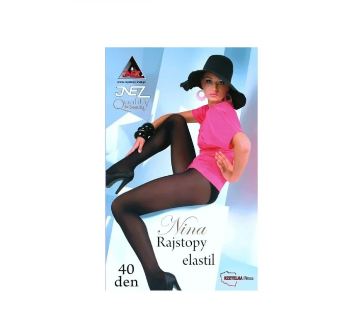 Dámske pančuchové nohavice Inez Nina 40 den 4-XL