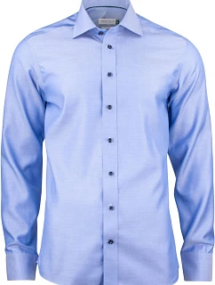 J.Harvest & Frost 01 Slim Men Nežehlivá košile s dlouhým rukávem mid blue model 22454280