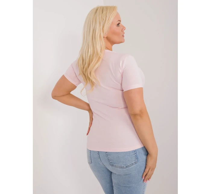 Tričko RV TS 9481.60 svetloružová Tričko RV TS 9481.60 svetloružová