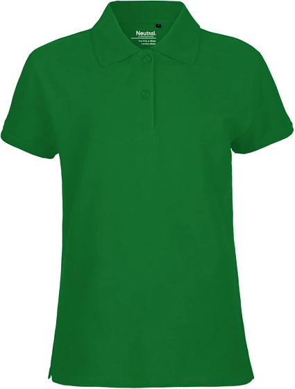 Neutral O 22980 Dámske polo tričko z bio bavlny 77.2280 zelené Neutral O 22980 Dámske polo tričko z bio bavlny 77.2280 zelené