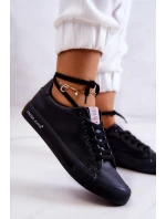 Dámské nízké tenisky model 21578018 černá - Cross Jeans Dámské nízké tenisky model 21578018 černá - Cross Jeans