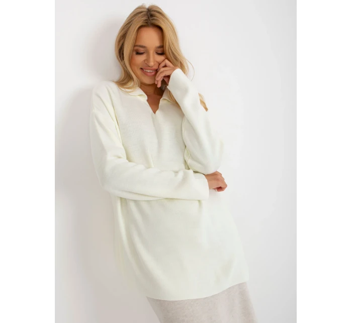 Dámsky sveter LC SW 2261 .00P ecru - FPrice