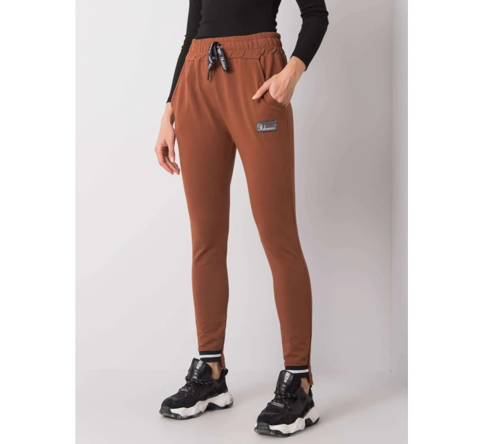 Tepláky RV DR 5773.18X tmavo hnedá