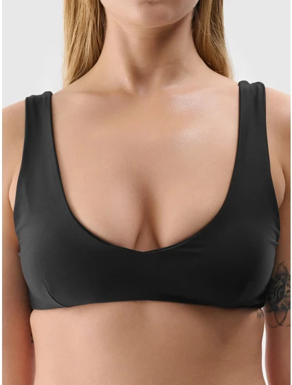 Dámsky vrchný diel plaviek 4F - čierny Dámsky vrchný diel plaviek 4F - čierny