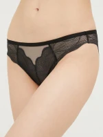 Dámske nohavičky QF6950E UB1 čierna - Calvin Klein