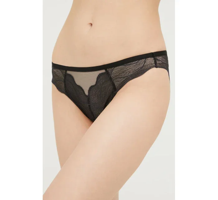 Dámske nohavičky QF6950E UB1 čierna - Calvin Klein