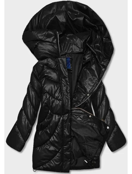 KURTKA ZIMOWA DAMSKA ZE CZARNA model 21245302 - Ann Gissy KURTKA ZIMOWA DAMSKA ZE CZARNA model 21245302 - Ann Gissy