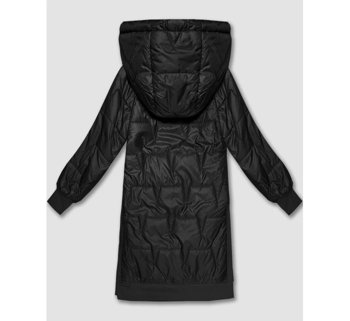 kurtka plus size z  czarna model 21339648 - S'WEST