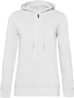 B&C Inspire Zipped Hood /women_° Dámská mikina s kapucí model 22483825 white