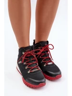 Damskie Trapery Buty Sportowe Big Star KK274217 Memory Foam System Czarne