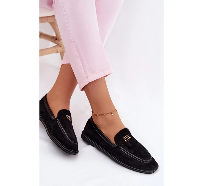 Dámské ploché model 22100026 Černé - VINCEZA Dámské ploché model 22100026 Černé - VINCEZA