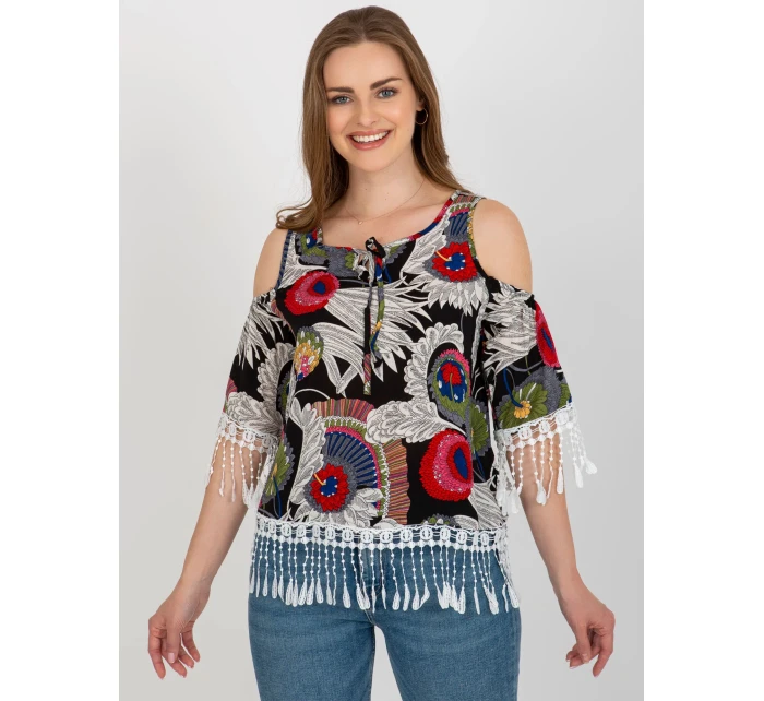 Blúzka AT BZ 2601.67 čierna